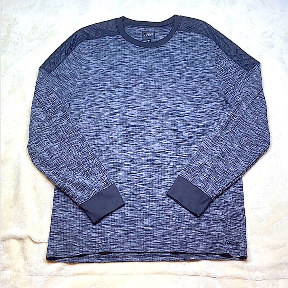 Guess Quilted Panel Long Sleeve